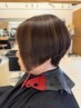 【定期ケア】髪質改善へ導く似合わせカット+白髪ぼかしカラー