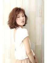 ケアシンサイバシ(CARE shinsaibashi) おんまゆ×色っぽガーリーボブ