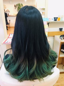 ヘアーアンドロゼオ(Hair&ROSEO) グラデーションカラー