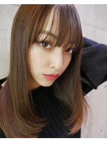 ユアーズ ヘアー 新宿EAST(youres hair)&nbsp;髪質改善　うるつやストレート　ワンカールミディ
