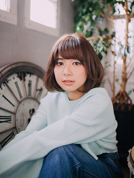 アカサ(A.casa) フェミニンボブ/20代/30代/40代/50代/西阿知/イオン倉敷