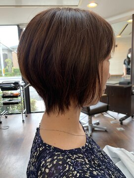 ヘアメイク オブジェ(hair make objet) くびれショート