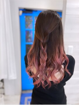 シェルティ フィエル(Shelltie Fiel) ピンクアッシュグラデーション☆