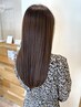 【OLAPLEX】ダメージ９５％カット　ナチュラル縮毛矯正 + カット 