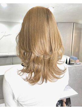 ユー(juu.) new open☆《juu.》ケアブリーチ2回×blond layer