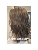 ティアラ 桜木町(TIARA)&nbsp;REAL SALON WORK～サーフ系ハイライトカラー/ベージュ