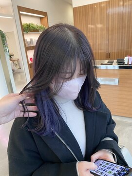 カッツ 駅家店(CUT S) インナーバイオレット