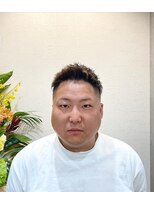 小谷理髪店 ソル(SOL)&nbsp;ジェットモヒカン＋メッシュ＋フェード