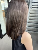 テラスヘア 新潟駅南(TERRACE hair)&nbsp;【プレミアムイルミナカラー】ラベンダーグレージュ