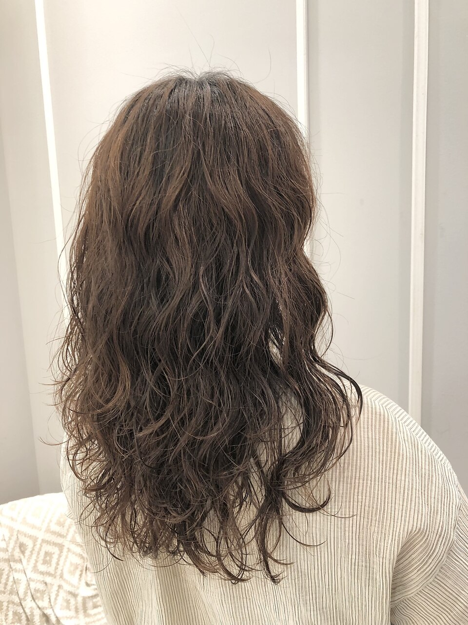 2025年夏】セミロング デジタルパーマの髪型・ヘアアレンジ
