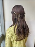 ツイストヘアアレンジ