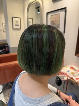 ヘアーワークス ヘルム 渋谷店(HAIR WORKS HELM) 【 HELM】スイカカラー☆