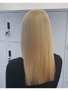 グランデュール 東静岡池田店(GRANDEUR) ミルクティーベージュダブルカラーインナーカラーケアブリーチ