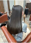 髪質改善カラー×オリーブベージュ【表参道,青山,外苑前美容室】
