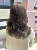 オリーブベージュ ブリーチなしカラー