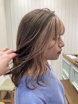 モリオフロムロンドン 大宮店(morio from London)&nbsp;フェイスフレーミング×ベージュ【村田】