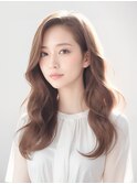 【noyce】コテ巻き風パーマ　前髪なし