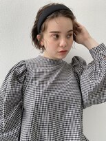 レオニード 表参道(LEONID)&nbsp;カジュアルカチューシャアレンジ♪佐々木