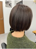 丸みショートボブ浦和美容室ARTS荒巻充埼玉ヘアカットおすすめ