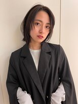 ネオリーブ チロル 横浜西口店(Neolive CiroL.)&nbsp;顔まわりレイヤーぱつっとボブ☆横浜