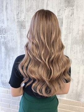 アンククロス 渋谷(ANKH CROSS) ミルクティーベージュ/ミルクティーカラー/エクステ/ブリーチ