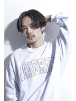 メンズサロン キング 梅田店(Men’s salon K!ng)&nbsp;ホワイトメッシュ/ツイスト/ツイスパ/パーマ/メンズ/眉毛