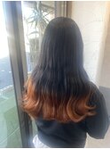 オレンジグラーデション