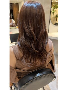 ジーナ 船橋(Zina) 髪質改善＊ロングレイヤーグレーベージュ＊美髪【Zina船橋】