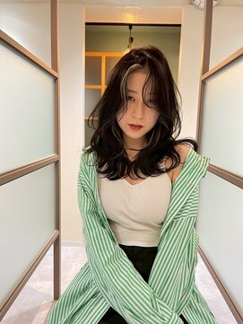 ネウィ 国分寺(newi) フェイスフレーミング/セミロング/ウェーブヘア