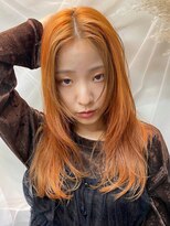 ヴェルダ 池袋店(verda) ラフレイヤースタイル×オレンジデザインカラー◎Yamamoto