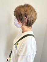 ハイク(HYKE)&nbsp;似合わせショート＋ブリーチ無しダブルカラー