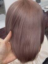 ペレ 栄店(PELE) くびれヘア/アプリコットオレンジ/夏のヘアアレンジ/栄