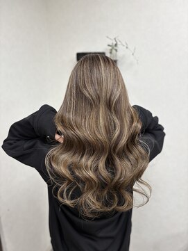 リングバイモアムー(Ring by Moremuu) ハイライトカラー ミルクティー