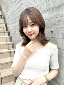 ミリ 奈良店(mm) レイヤー/くびれヘア/韓国風/髪質改善/近鉄奈良/奈良