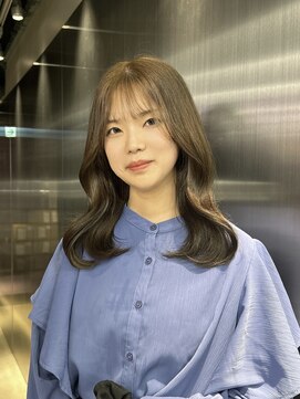 ペレ 渋谷(PELE) 黒髪カタログ/クラゲヘアー/オリーブグレー/渋谷