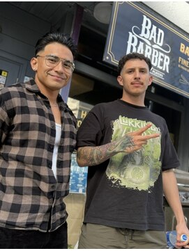 バッドバーバー 沖縄那覇(BADBARBER NAHA) バーバースタイル/フェードカット