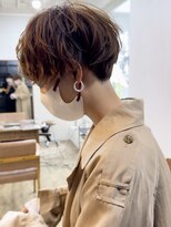 シャロン(SHARON) 【SHARON原宿】ランダムパーマ×マッシュショート