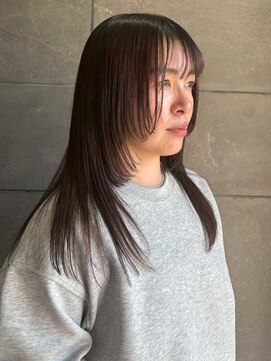 ディスコネクト(DISCO-N-NECT) レイヤーカット 顔周りカット 姫カットレイヤー 髪質改善 艶髪