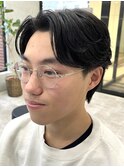 men's/MEN'S/メンズカット/メンズパーマ/郡山/フェザーパーマ