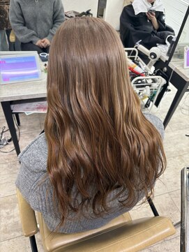 アジールヘア 所沢プロペ通り店(agir hair) ベージュカラー