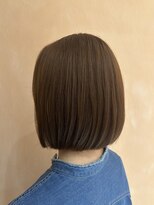 トリコ アヴェダ ららテラス北綾瀬(tricot AVEDA) ボブ/ショートボブ/丸みショートボブ/ウォームブラウン