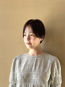 在り家 別邸(bettei) 《在り家　別邸》ショートマッシュ×ミルクティカラー