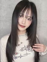 グリス(GRIZZ) 【エクステ韓国風レイヤーカット】#エクステ#韓国風#羽エクステ