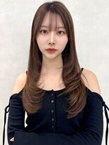 アッシュ 成瀬店(Ash)&nbsp;ロングレイヤー×アッシュベージュ