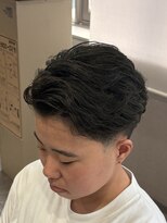 ビーテックバイゼン 山科店(B-TECH by Zen)&nbsp;かきあげフェザーパーマ
