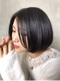 【Grege】黒髪ミニボブ