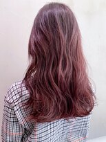 アルバム 銀座(ALBUM GINZA)&nbsp;ラベンダーロング_ローライトスリークボブ厚めバング_ba288121