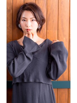 パリオ バイ コレット(Palio by collet) 大人ハンサムショート×センターパート♪【Palio by collet】