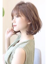 アイ(I.) 【 Ｉ. 】大人女性におすすめ結べる長さのワンカールボブ　川口