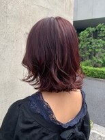 21年夏 ブリーチなし レッドの髪型 ヘアアレンジ 人気順 ホットペッパービューティー ヘアスタイル ヘアカタログ